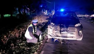 Tragiczny wypadek na trasie Szamotuły - Piotrkówko. Nie żyje 69-letni mężczyzna