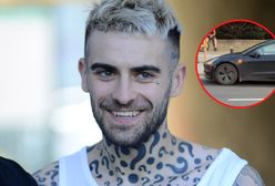 Quebonafide miał stłuczkę w Warszawie