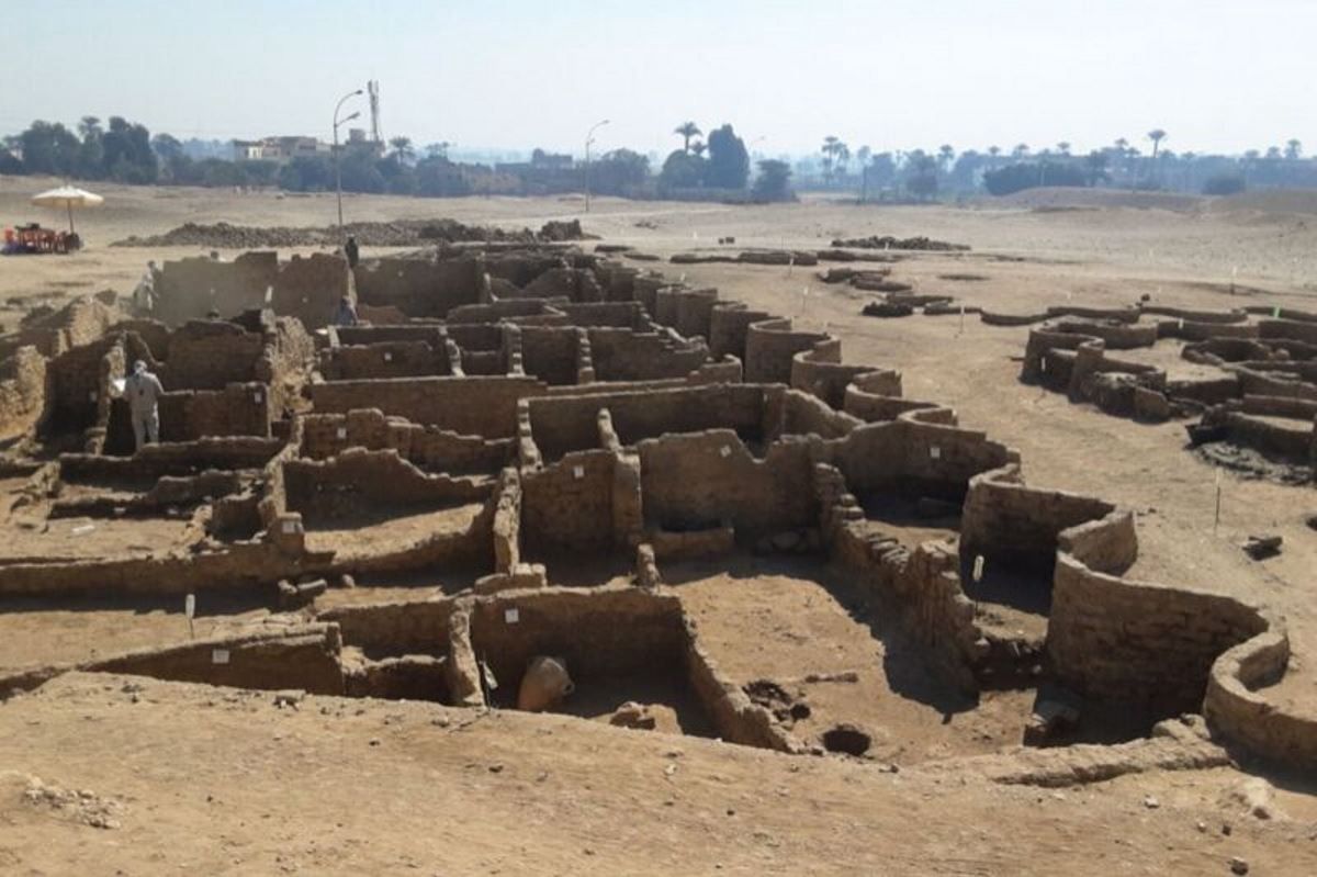 Zaginione miasto odnaleziono w okolicy dzisiejszego Luksoru
