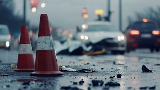 Wypadek na obwodnicy Tarnowa. Jedna osoba została poszkodowana