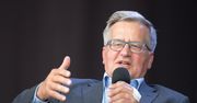 Incydent podczas lotu prezydenta Dudy. Bronisław Komorowski komentuje