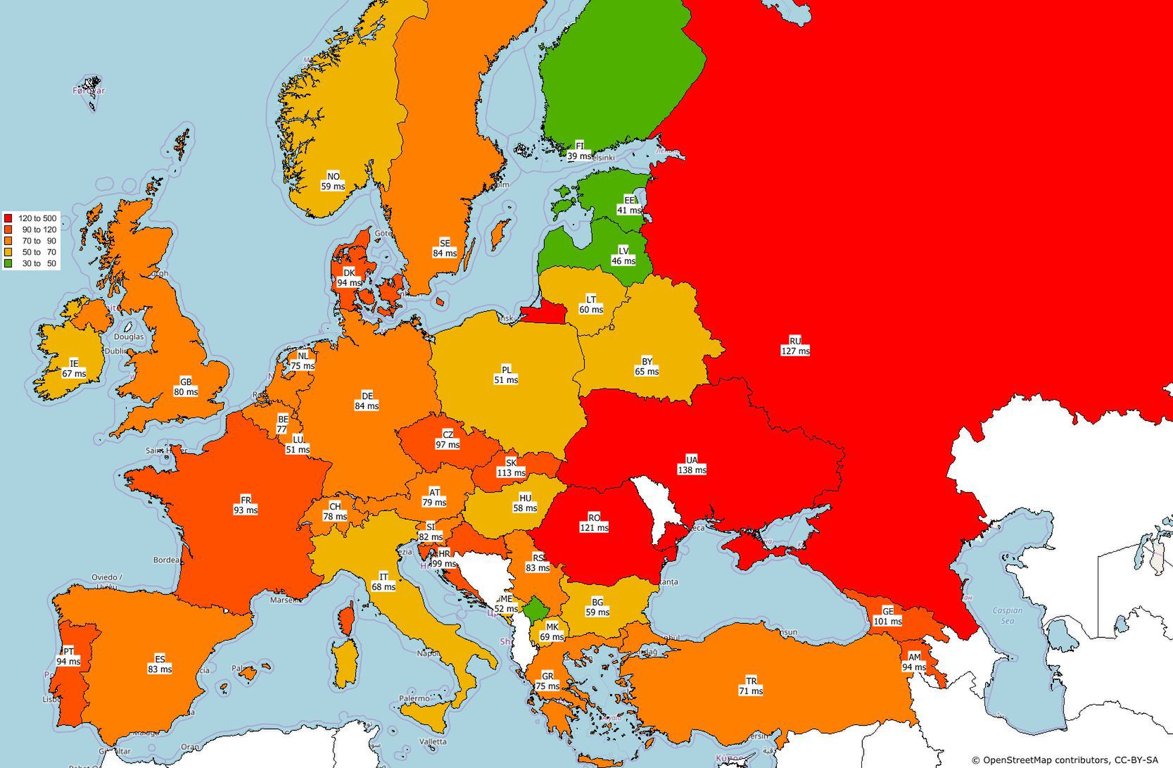 Jakość i szybkość internetu mobilnego w Europie. Polska wypada naprawdę dobrze 4