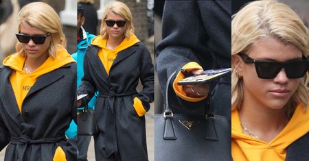 #TRENDY: Sofia Richie w wełnianym płaszczu