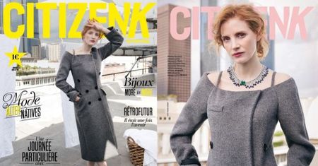 Jessica Chastain promuje film w nowej sesji