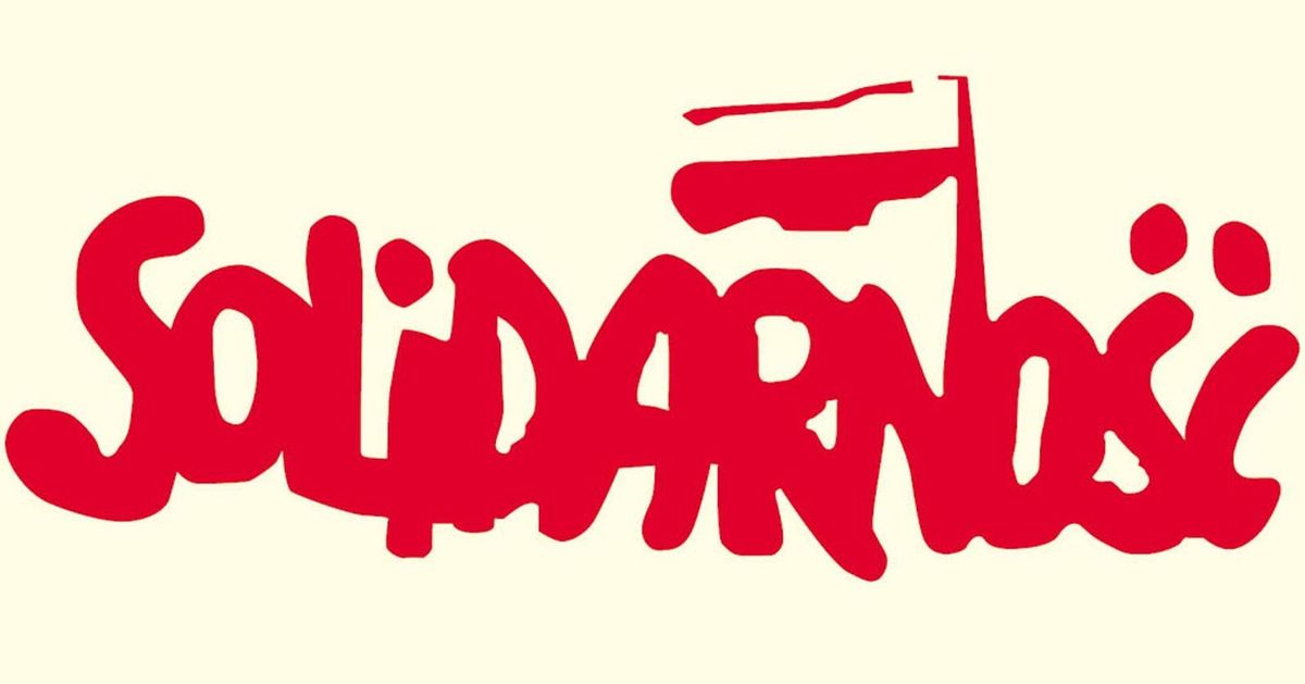 W Warszawie stanie wielki napis "Solidarność"