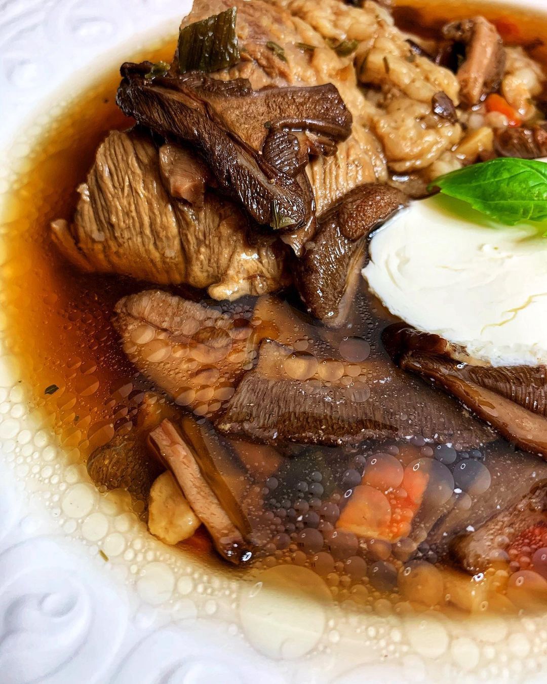 KETO zupa grzybowa