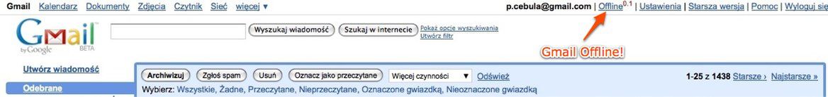 Jak włączyć w Gmailu funkcję Offline? 4
