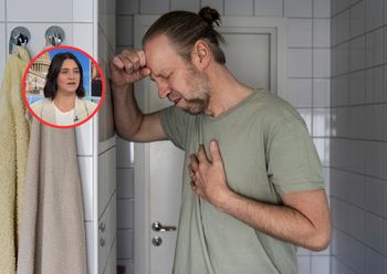 Charakterystyczny i nietypowy objaw zawału. Częściej występuje u mężczyzn