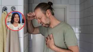 Charakterystyczny i nietypowy objaw zawału. Częściej występuje u mężczyzn