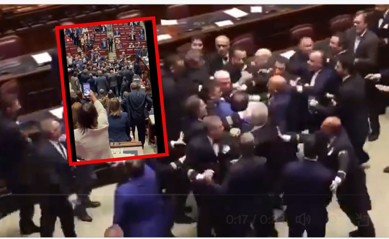 Scuffles in Italian parliament: Chaos erupts over regional autonomy