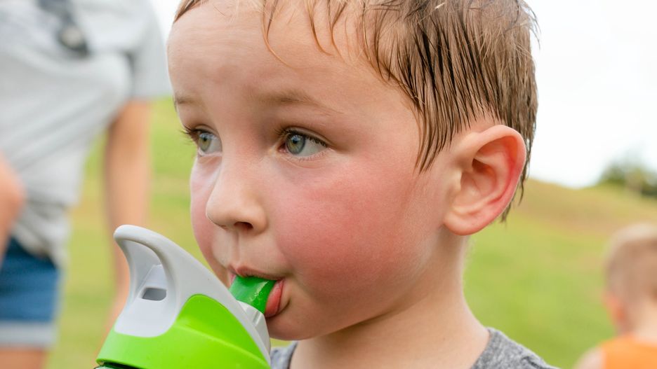 Children drinking water. A thirsty boy taking a water break after playing outdoor.
A young boy taking a break from vigorous exercise and playing outside, drinking water and sweating.
globalmoments
activity, quench, h20