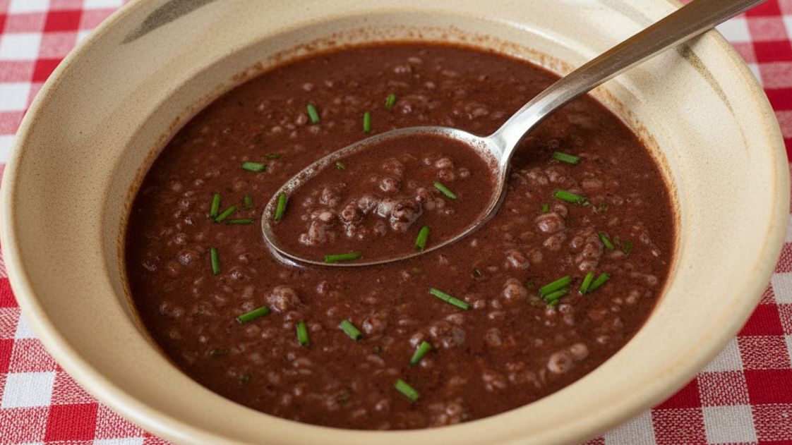 Czeska zupa z krwi - prdelačka