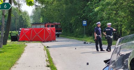 Wypadek w Krzczonowie. Nie żyje małżeństwo