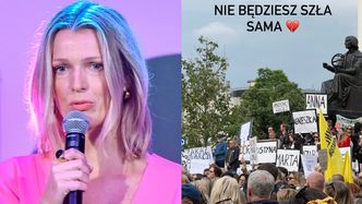 Magda Mołek melduje się na Strajku Kobiet: "Chcemy lekarzy, nie misjonarzy"