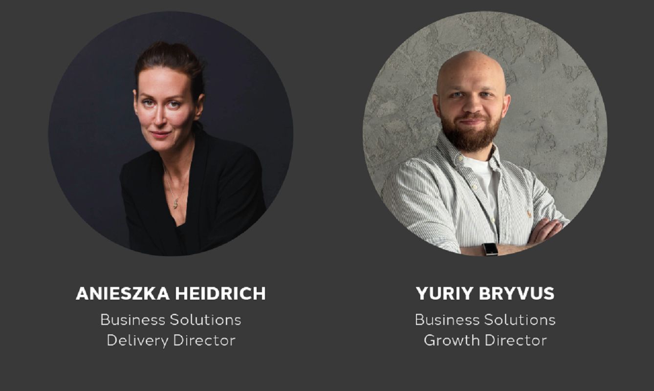 Agnieszka Heidrich i Yuriy Bryvus na czele zespołu BX w dentsu