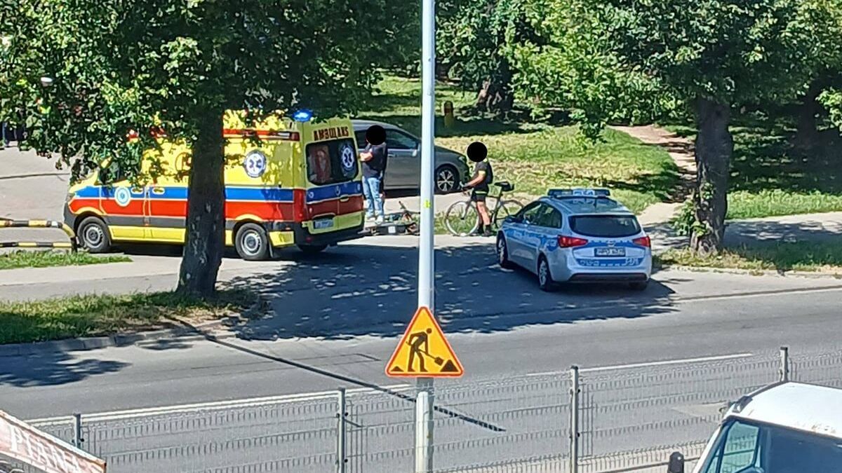 Potrącenie 15-latka na hulajnodze na ul. Zemborzyckiej
