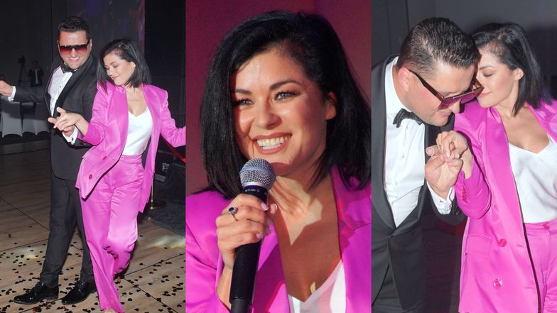 Katarzyna Cichopek wywija na jubileuszu "króla góralskiego disco polo"