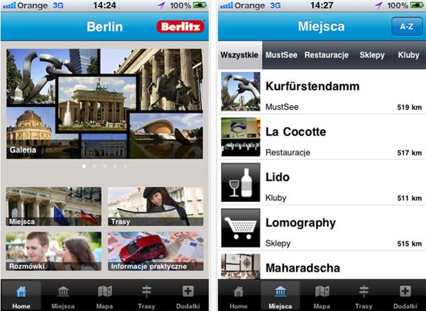 Mobilne przewodniki po europejskich stolicach na iPhone’a 2