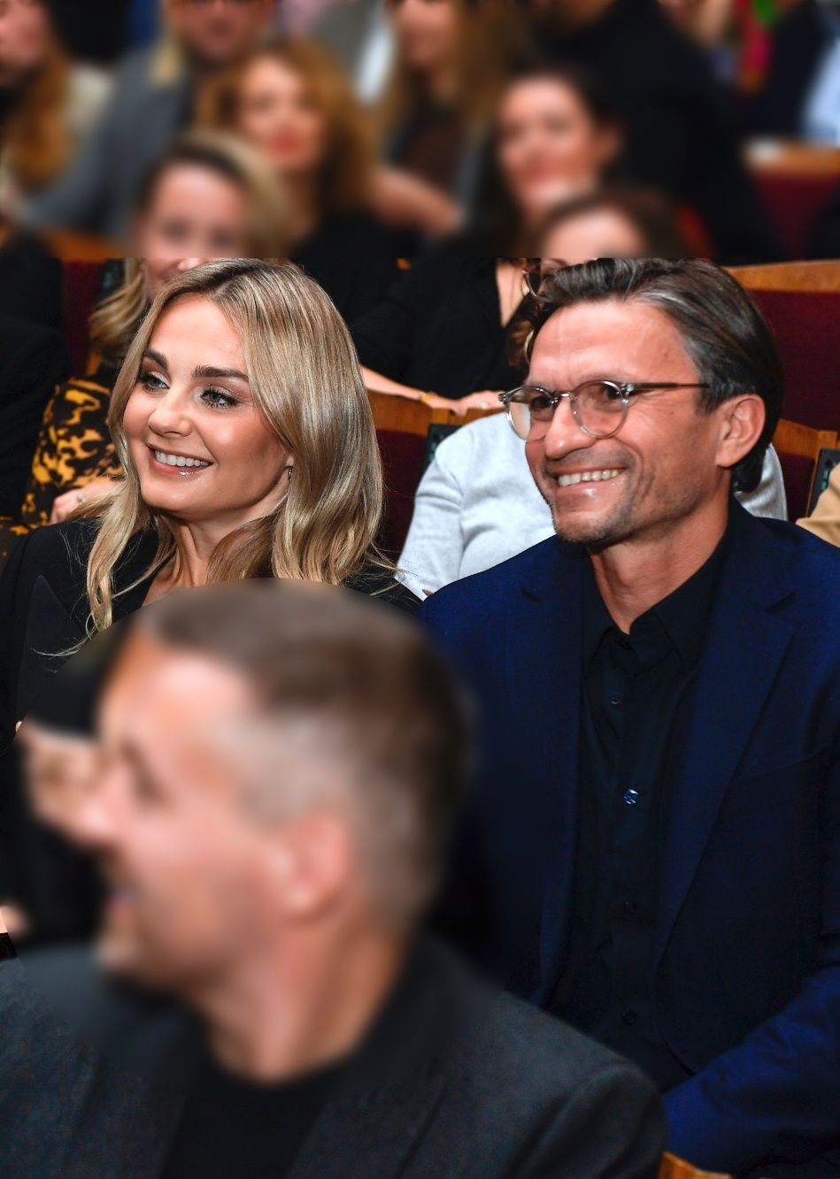 Małgosia Socha zabrała męża na premierę 