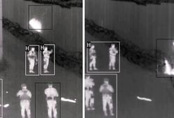 Nocne prowokacje na granicy. Migranci rzucali podpalonymi konarami drzew