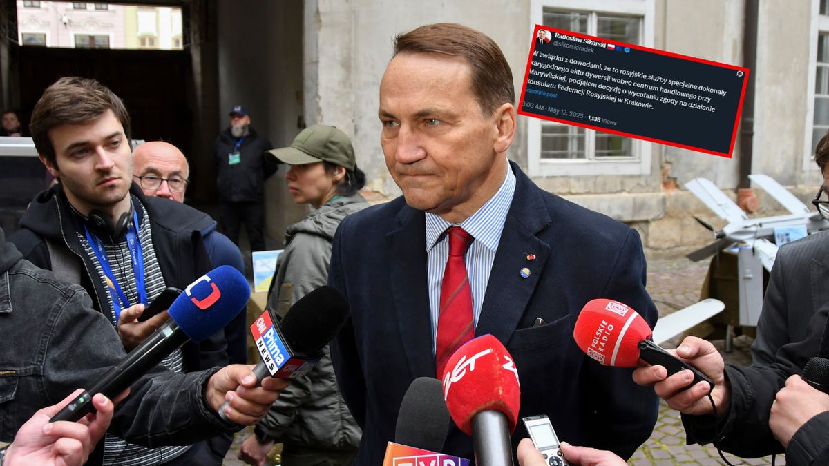 Sikorski reaguje na rosyjski sabotaż na Marywilskiej