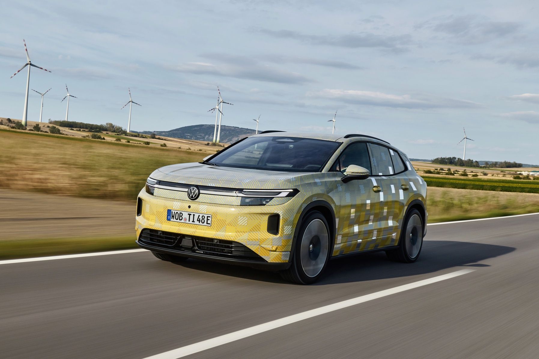 Volkswagen ID.Tiguan w kamuflażu
