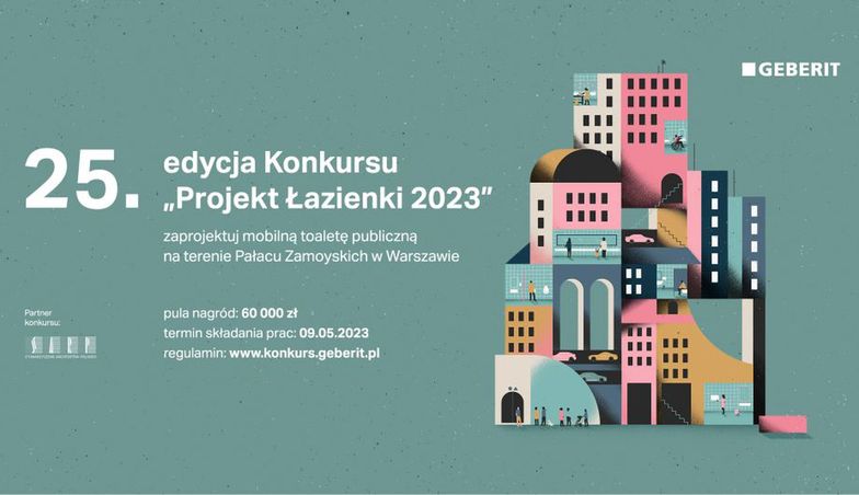 ,,Projekt Łazienki 2023" – jubileuszowa edycja konkursu dla studentów i młodych architektów