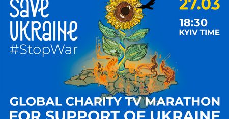 "Save Ukraine - #StopWar". Artyści zjednoczą się w wielkim międzynarodowym koncercie