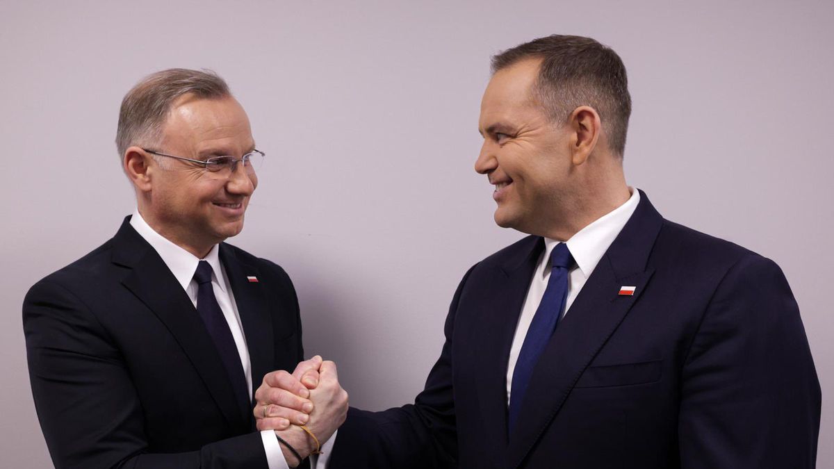 Andrzej Duda jednoznacznie wsparł Karola Nawrockiego