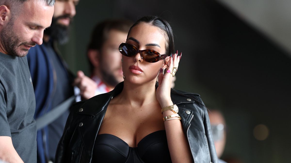 DORTMUND, GERMANY - JUNE 22: Georgina Rodriguez, Argentine social media influencer, model and partner of Cristiano Ronaldo of Portugal, is seen in attendance prior to the UEFA EURO 2024 group stage match between Turkiye and Portugal at Football Stadium Dortmund on June 22, 2024 in Dortmund, Germany. (Photo by Kevin C. Cox/Getty Images)