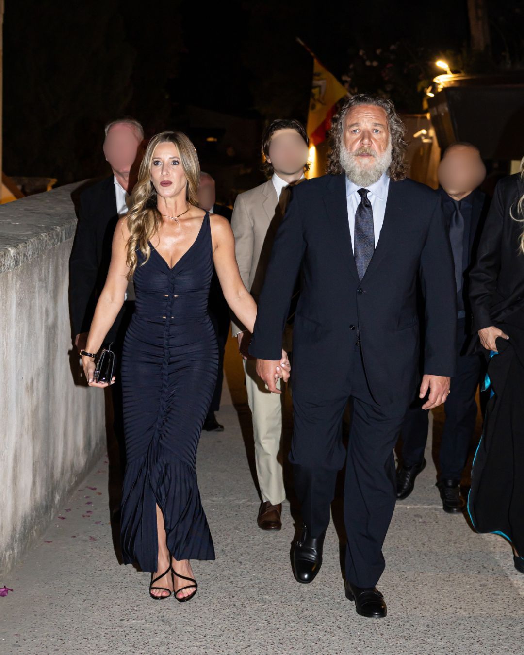 Russell Crowe z żoną Britney Theriot