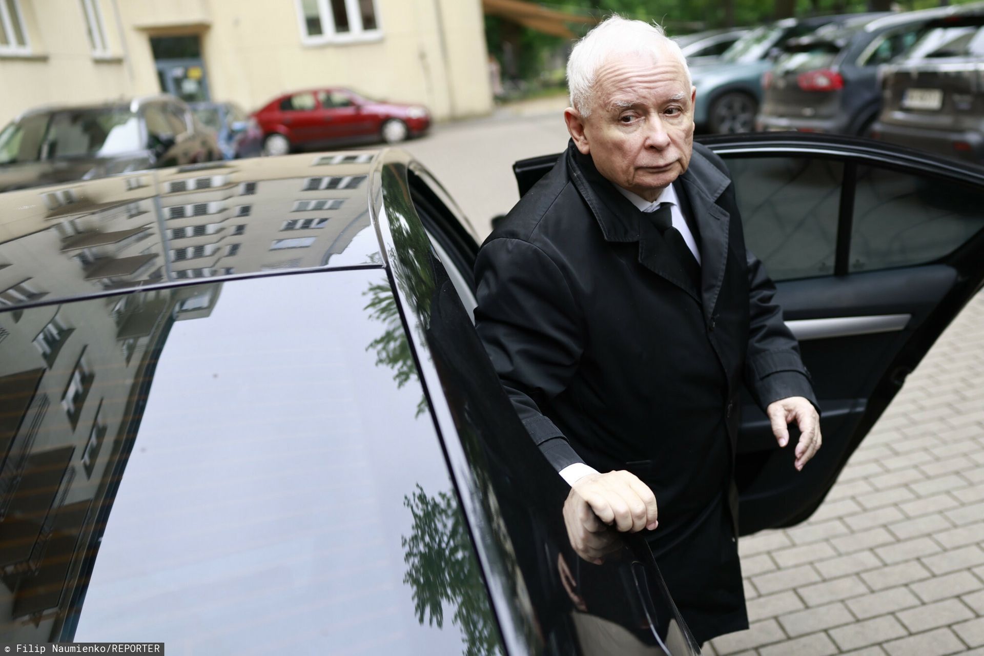 Sprawa tzw. dwóch wież. Kaczyński stawił się na przesłuchaniu