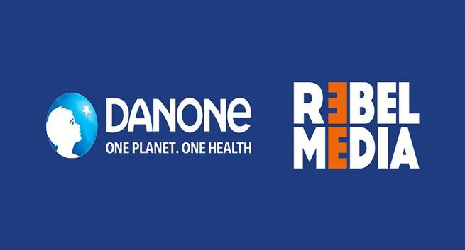 Grupa Danone na dłużej z Rebel Media