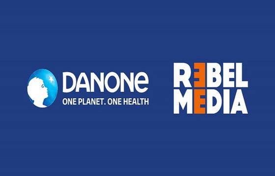 Grupa Danone na dłużej z Rebel Media
