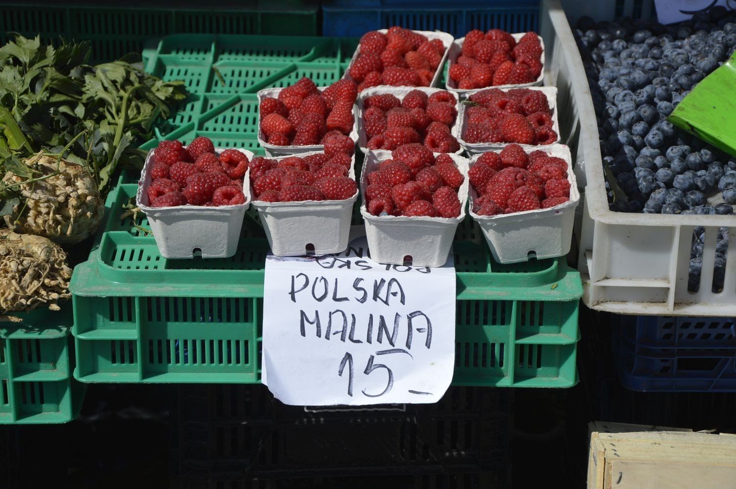 Ceny warzyw i owoców na Targowisku Miejskim bez zmian.