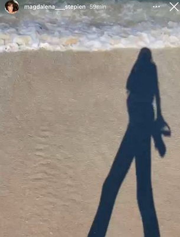 Magdalena Stępień przypadkiem potwierdziła radosną nowinę