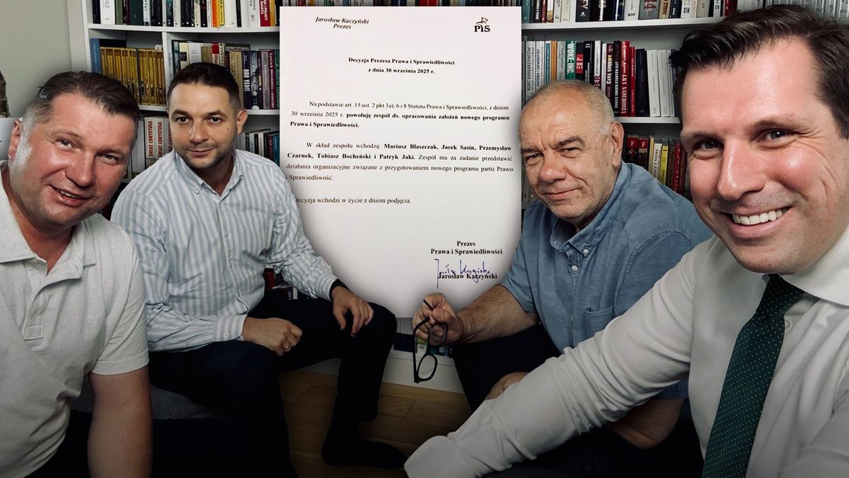 Jarosław Kaczyński zdecydował, kto w PiS odpowiada za opracowani