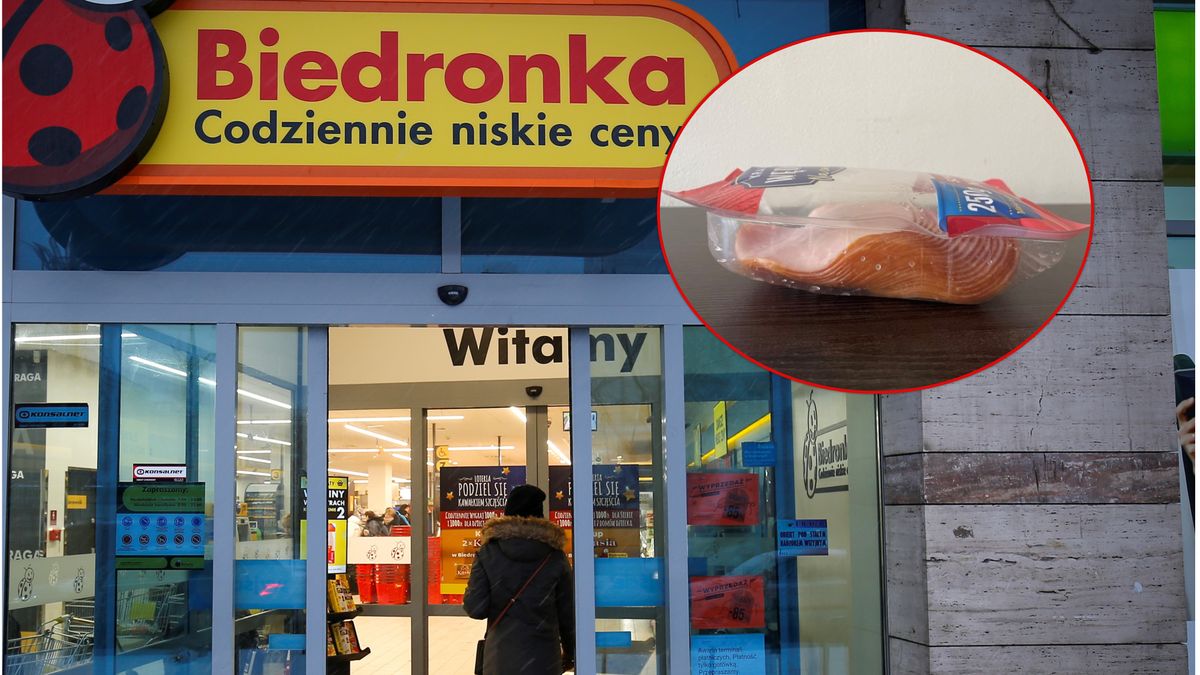 Klientka kupiła wędlinę w Biedronce.