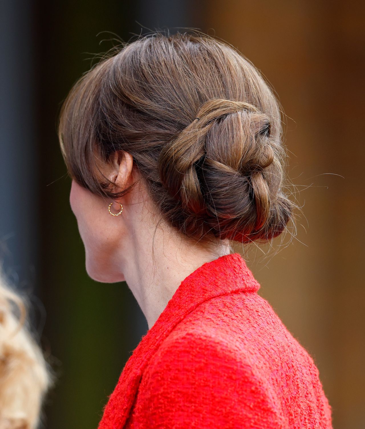 Kate Middleton in a new hairstyle