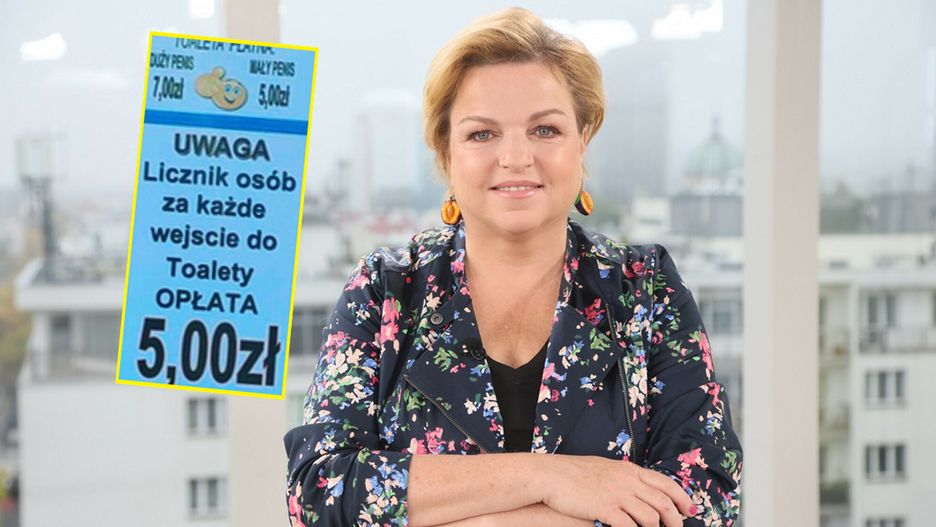 Katarzyna Bosacka pokazała, ile kosztuje wejście do toalety na Helu. Cena zaskakuje