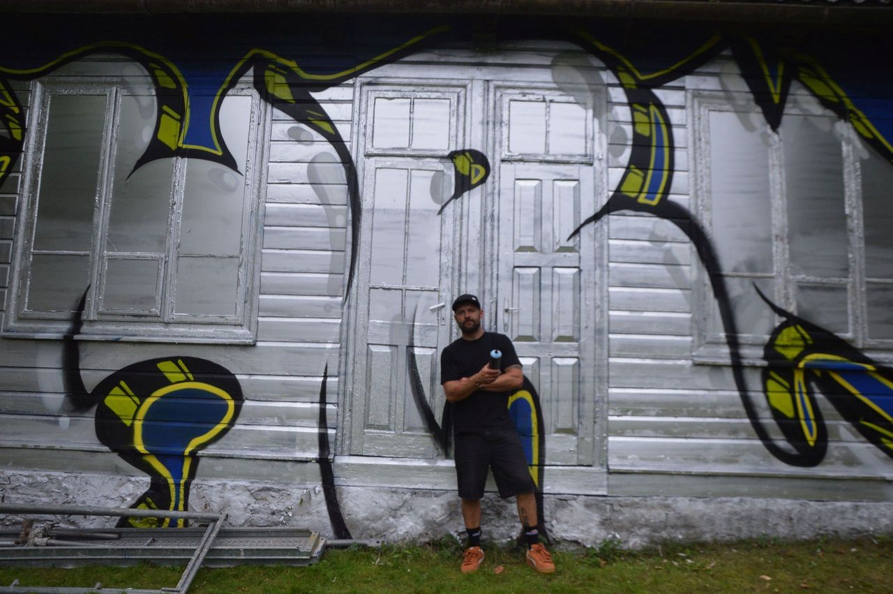 Suchedniów: Graffiti Jam u Szlufa. Święto street artu
