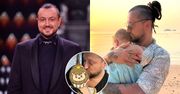 Baron pokazał zdjęcie z synem. Pęka z dumy: "Nawet nie zapłakał"