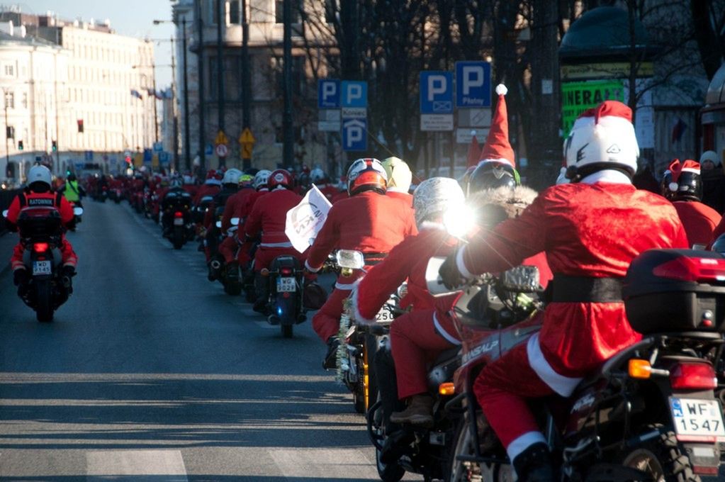 Mikołaje na motocyklach. Wielka parada przejedzie przez stolicę!