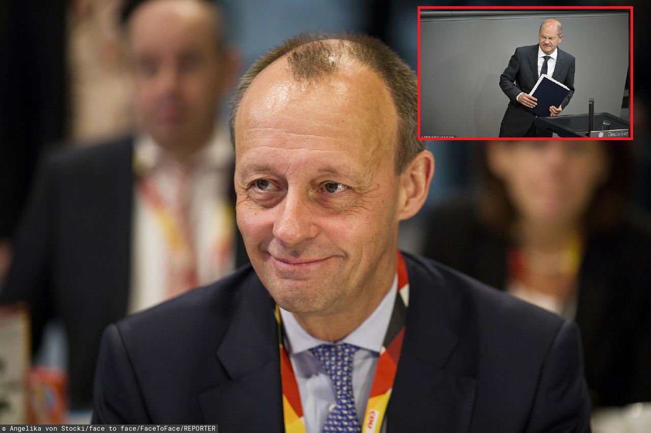 Friedrich Merz to najpoważniejszy rywal Scholza