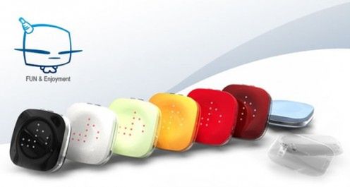 Odtwarzacz MP3 z 27 diodami LED i akcelerometrem od SAFA 1