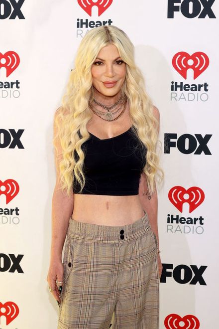 Tori Spelling na imprezie w marcu 2024 r.