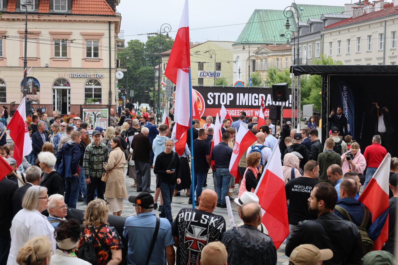 Lublin: Kolejna manifestacja przeciwko nielegalnej imigracji