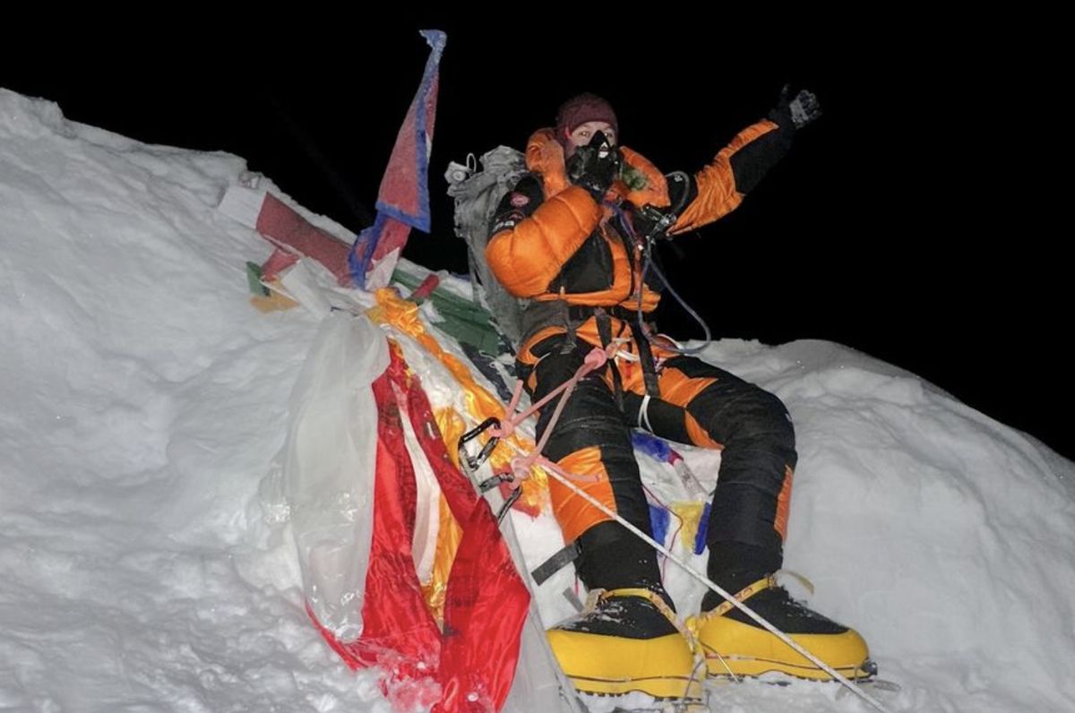 góry, alpinista, ośmiotysięcznik Polka najmłodszą zdobywczynią ośmiotysięcznika w Himalajach. To nie koniec jej planów