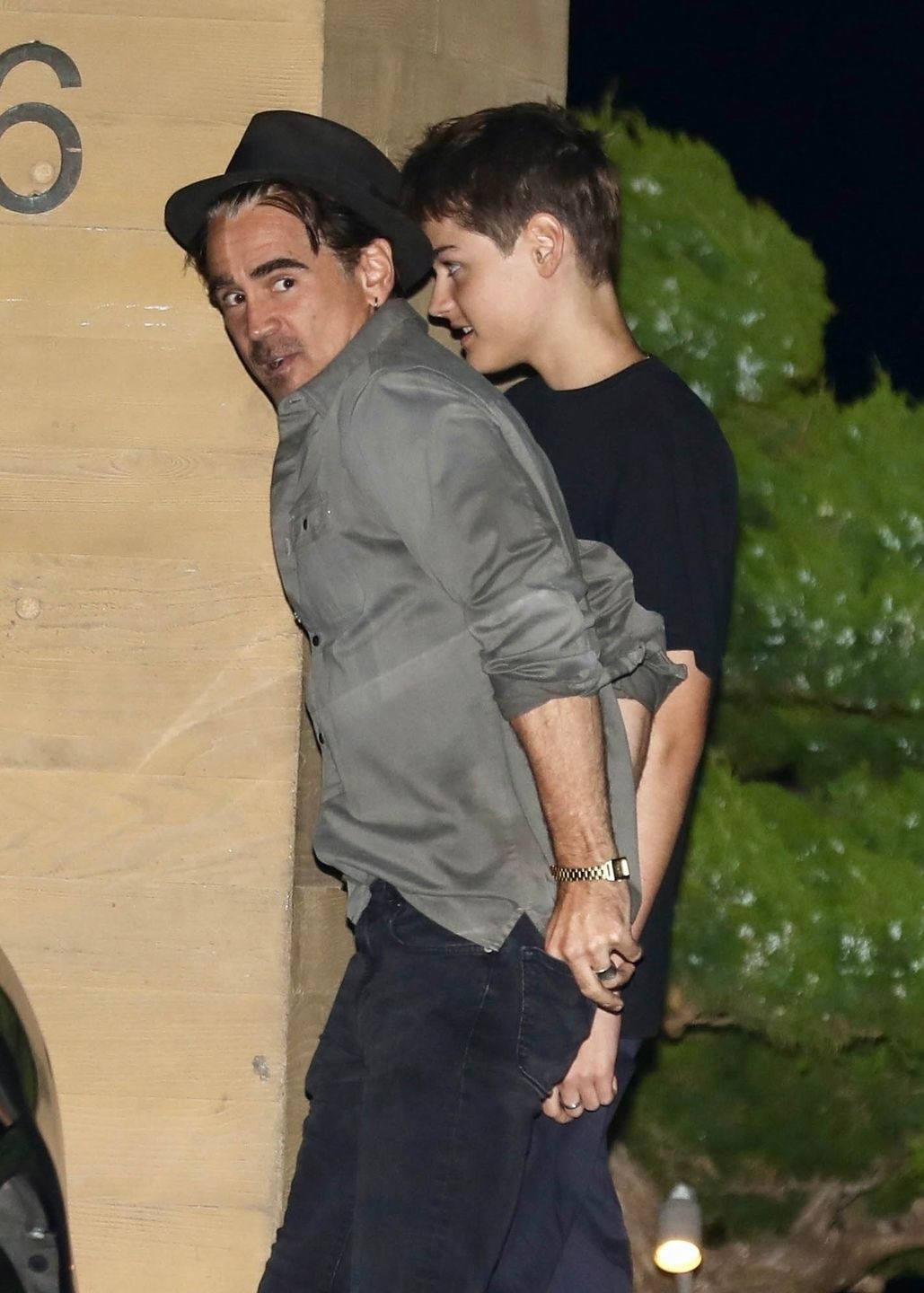 Colin Farrell wybrał się z synem do znanej knajpy