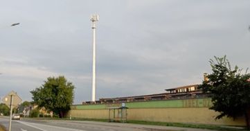 Nowy nadajnik telekomunikacyjny w mieście
